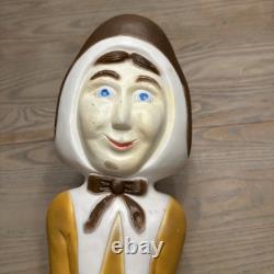 VTG Pilgrim Woman 32 Blow Mold Don Featherstone Thanksgiving Fall Union Prd VTG Pilgrim Woman 32 Blow Mold Don Featherstone Thanksgiving Fall Union Prd