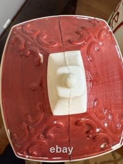 VTG Set Of 2 Blow Mold Dapol NOEL Lampposts Lighted Christmas Outdoor Working