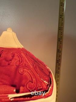 VTG Set Of 2 Blow Mold Dapol NOEL Lampposts Lighted Christmas Outdoor Working