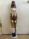 Vtg Union Products Don Featherstone Thanksgiving Pilgrim Man Blow Mold