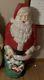 Very Good, Working. 1968 Empire Santa Claus Christmas Blow Mold 46