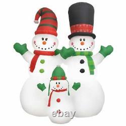 VidaXL Christmas Inflatable Snowmen Family LED IP44 94.5 CT0