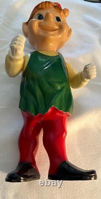 Vintage 1950s/1960s Union Products Elf Christmas Blow Mold 22 Tall Vintage 1950s/1960s Union Products Elf Christmas Blow Mold 22 Tall