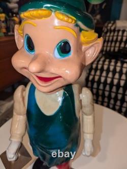 Vintage 1950s/1960s Union Products Elf Christmas Blow Mold 22 Tall