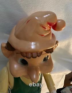 Vintage 1950s/1960s Union Products Elf Christmas Blow Mold 22 Tall Vintage 1950s/1960s Union Products Elf Christmas Blow Mold 22 Tall