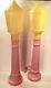 Vintage 1959 Christmas Blow Mold Pair Of Street Light Union Empire Or Poloron
