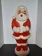 Vintage 1960's Beco Xmas Lighted Red Belt Santa Claus Blow Mold 31- Rare