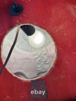 Vintage 1960s Large 5' Santa Clause Blow Mold Foam Light Up Seasonal Decoration Vintage 1960s Large 5' Santa Clause Blow Mold Foam Light Up Seasonal Decoration