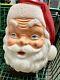 Vintage 1968 Empire Lighted Christmas Blow Mold Santa Head Face 17 Usa Withcord