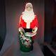 Vintage 1968 Empire Santa Claus Blow Mold 46 With Toy Sack Christmas Lighted