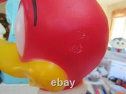 Vintage 1974 Empire Woody Woodpecker Blow Mold Missing Eye Decals withCord