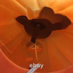 Vintage 1993 Halloween Blow Mold 34 Black Cat on Pumpkin Read Description Vintage 1993 Halloween Blow Mold 34 Black Cat on Pumpkin Read Description