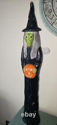 Vintage 1994 Don Featherstone Pencil Skinny Witch Blow Mold 36 Union Products