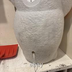 Vintage 1995 40 TPI Snowman Christmas Wreath Blow Mold