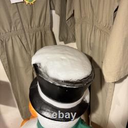 Vintage 1995 40 TPI Snowman Christmas Wreath Blow Mold