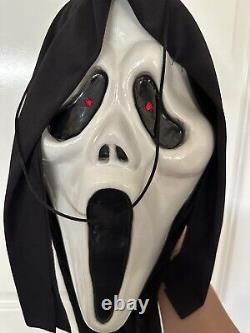 Vintage 1996 Fun World 6FT GHOUL Halloween Decoration LED SCREAM GHOSTFACE NIB