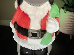 Vintage 1999 Santa's Best Snoopy Peanuts Christmas Blow Mold 32 Inch