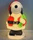 Vintage 1999 Santa's Best Snoopy Peanuts Christmas Blow Mold 32 Tall Original