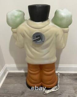 Vintage 36 Frankenstein Monster Halloween Blow Mold Lighted General Foam Co