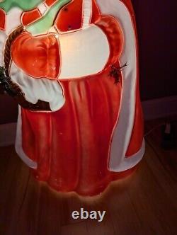 Vintage 40 Santa's Best Mrs. Santa Claus Christmas Blow Mold