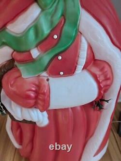 Vintage 40 Santa's Best Mrs. Santa Claus Christmas Blow Mold