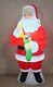 Vintage 41 Empire Lighted Blow Mold Santa Claus With Stocking Euc