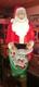 Vintage 48 Blow Mold Santa With Toy Bag Empire Christmas