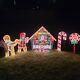 Vintage 5 Piece Gingerbread House & Family Xmas Display Outdoor Light Up Read
