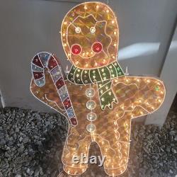 Vintage 5 Piece Gingerbread House & Family XMAS Display Outdoor Light Up READ Vintage 5 Piece Gingerbread House & Family XMAS Display Outdoor Light Up READ