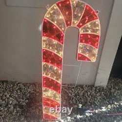 Vintage 5 Piece Gingerbread House & Family XMAS Display Outdoor Light Up READ Vintage 5 Piece Gingerbread House & Family XMAS Display Outdoor Light Up READ