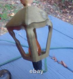 Vintage 50's 60's Union Products Christmas Elf Light Up Lantern Works 22