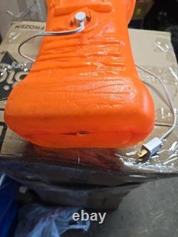 Vintage 70s 80s Halloween Haunted House Blow Mold Pumpkin 17