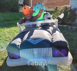 Vintage Airblown Animated Inflatable Halloween Bouncing Low Rider Car withMonsters Vintage Airblown Animated Inflatable Halloween Bouncing Low Rider Car withMonsters