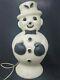 Vintage Beco 1960s Snowman Blow Mold Plastic Lighted Christmas Yard Decor 19