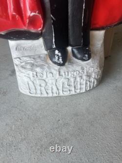 Vintage BELA LUGOSI DRACULA 42 Blow Mold Don Featherstone 1998 light Up