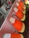 Vintage Candy Corn Blow Molds Rare With Lights