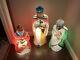 Vintage Carolina Empire Blow Molds 3 Wise Men Kings Lighted Nativity Christmas