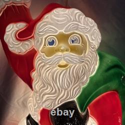 Vintage Christmas Grand Venture Climbing Wall Santa Blow Mold 1999 38 Works