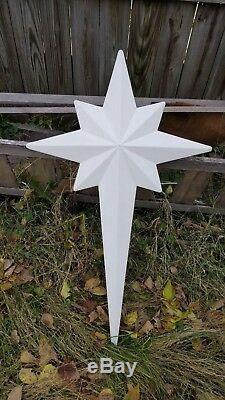 Vintage Christmas Nativity Scene North Star Bethlehem Blow Mold Union Product