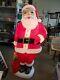 Vintage Christmas Santa Claus Package Lighted Blow Mold 5 Foot (58)tall Large