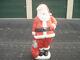 Vintage Christmas Santa Claus Package Lighted Blow Mold 5 Foot Tall Large