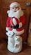 Vintage Christmas Tpi 37 Santa With Polar Bear Seal Blow Mold Yard Decor Htf