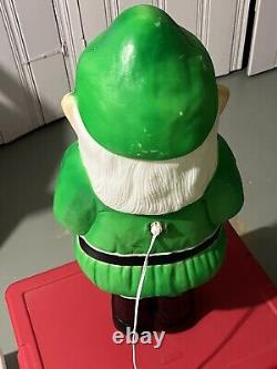 Vintage Don Featherstone Elf- Gnome- Leprechaun- Blow Mold 28- Union Products