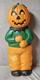 Vintage Don Featherstone Halloween Blow Mold Pumpkin Scarecrow (no Sign)