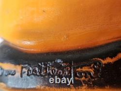 Vintage Don Featherstone Halloween Blow Mold Pumpkin Scarecrow (No Sign) Vintage Don Featherstone Halloween Blow Mold Pumpkin Scarecrow (No Sign)