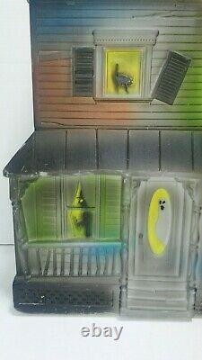 Vintage Don Featherstone Original Halloween Haunted House Plastic Blow Mold