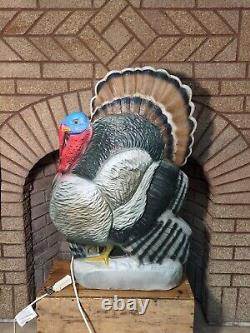 Vintage Don Featherton Union Products Thanksgiving Turkey Blow Mold, 1998