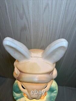 Vintage EMPIRE 34 Lighted Mr & Mrs EASTER Bunny Rabbit BLOW MOLDS