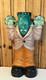 Vintage Empire Frankenstein Monster Halloween Blow Mold 35 Lighted No Light