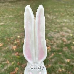 Vintage Easter Bunny blow mold by Union Products Inc Don Featherstone Lot Of 2